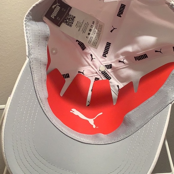 Puma Unisex White Ball Cap - Picture 4 of 5